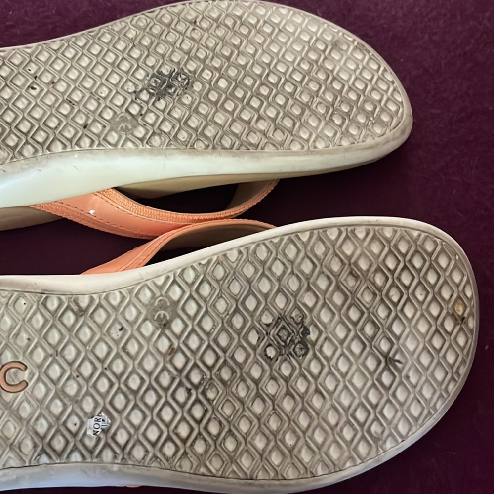 Vionic Tide flip flop apricot sandal peach blush - Picture 5 of 11